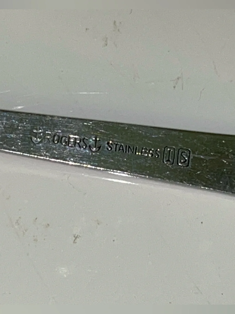 Vintage 1881 Rogers Proposal pierced serving tablespoon
